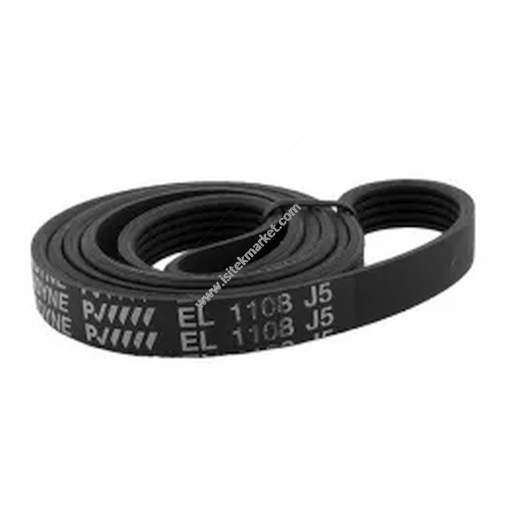 Çamaşır makinesi kemeri C00052872 Megadyne 1108J5 EL siyah