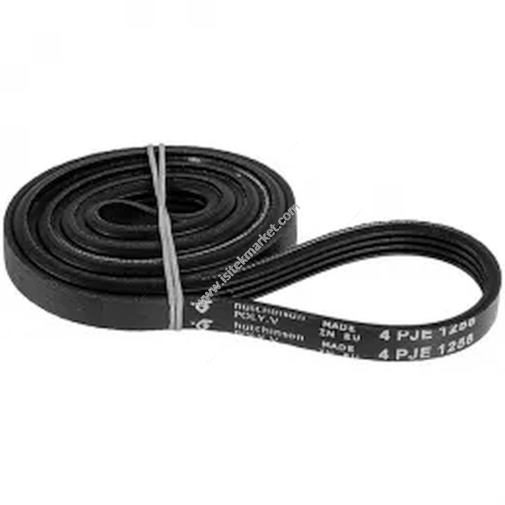 Çamaşır makinesi için kemer C00055042 Optibelt 1258J4 EPJ siyah