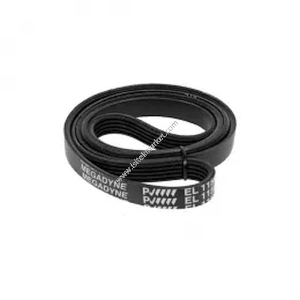 Çamaşır makinesi kemeri C00055273 Megadyne 1150J5 EL siyah