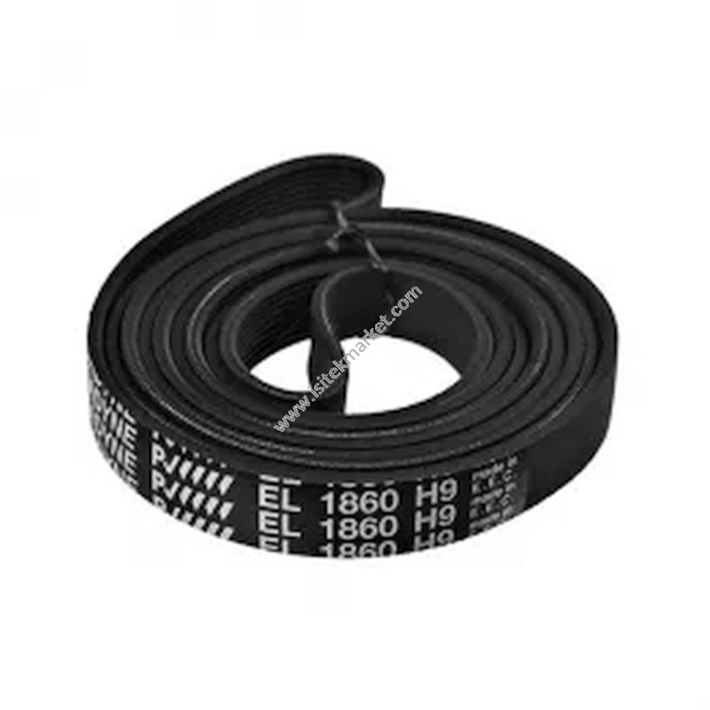 Çamaşır makinesi kemeri C00145707 Megadyne 1860H9 EL siyah