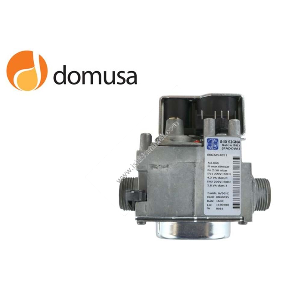 SIT GAZ VALFİ SIT 840 0840035 DOMUSA CGAS000127
