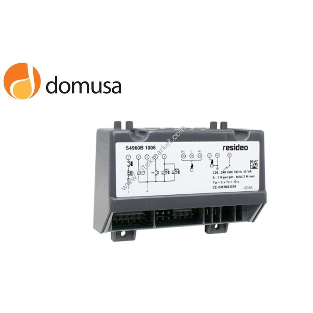 ATEŞLEME KARTI HONEYWELL S4960B1006U DOMUSA CGAS000342