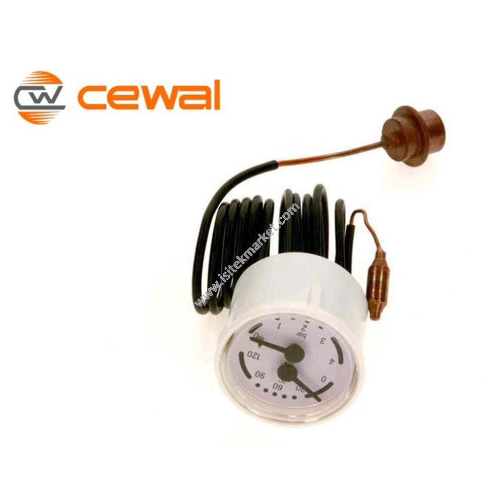 TERMOMANOMETRE CEWAL @40 BUDR 87215744040 U012 UNICAL 95261476