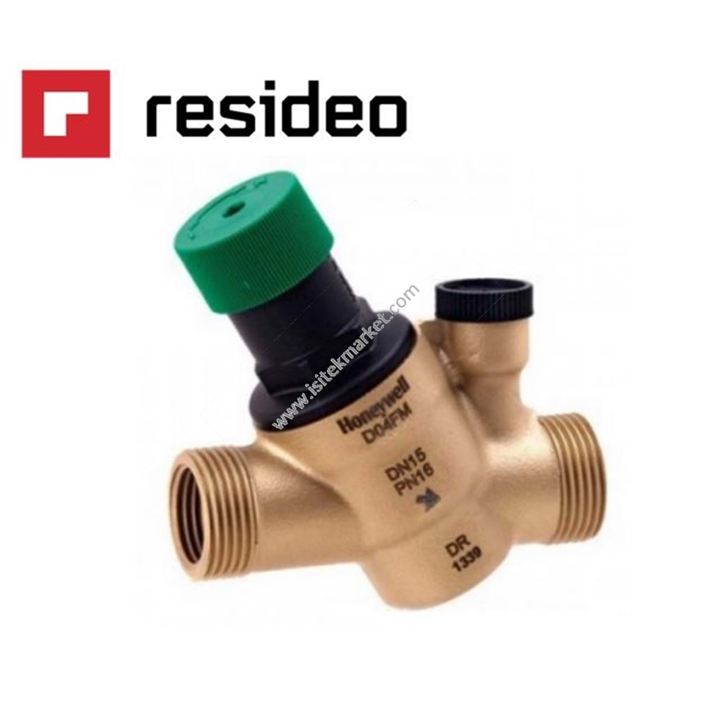 SU İÇİN BASINÇ DÜŞÜRÜCÜ 16 BAR HONEYWELL D04FM-3/4A