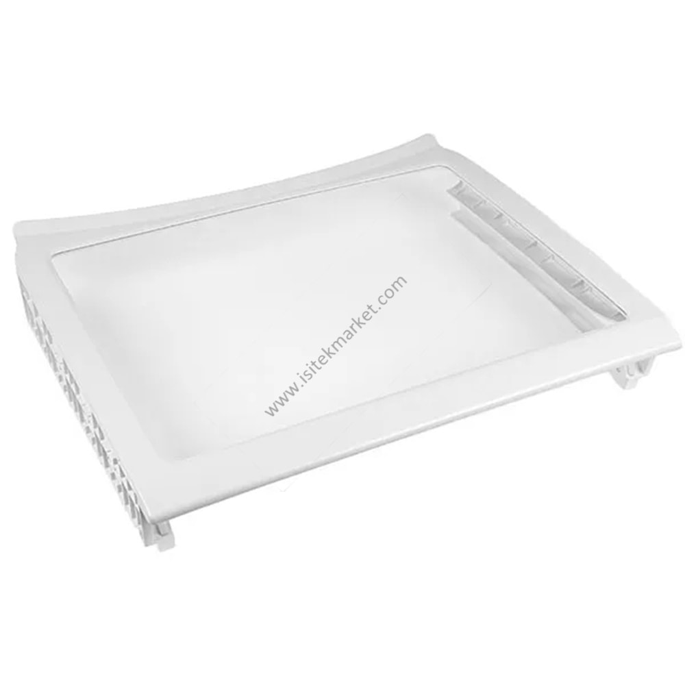 BUZDOLABI CAMI ALT RAF SAMSUNG DA97-06440B 470X395MM (ÇERÇEVELİ CAM)