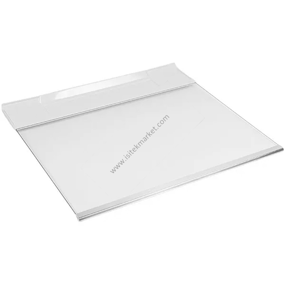 BUZDOLABI İÇİN SEBZE ÇEKMECESİNİN ÜSTÜNDEKİ RAF SAMSUNG DA97-13550C 480X435MM (ÇERÇEVELİ CAM)