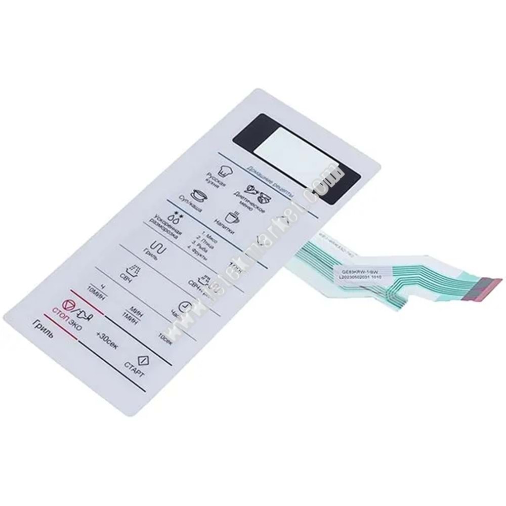 MİKRODALGA FIRIN İÇİN DOKUNMATİK KONTROL PANELİ SAMSUNG GE83KRW-1/BW DE34-00438A