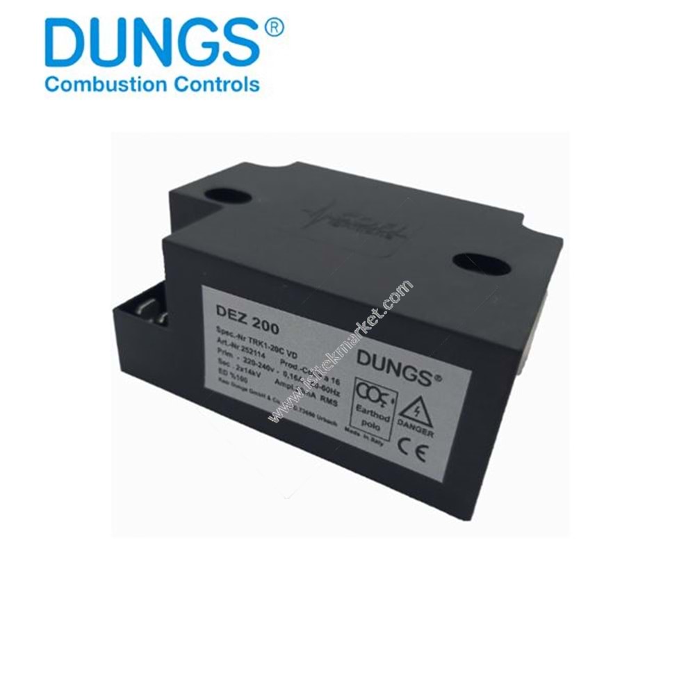 ATEŞLEME TRAFOSU DUNGS DEZ200