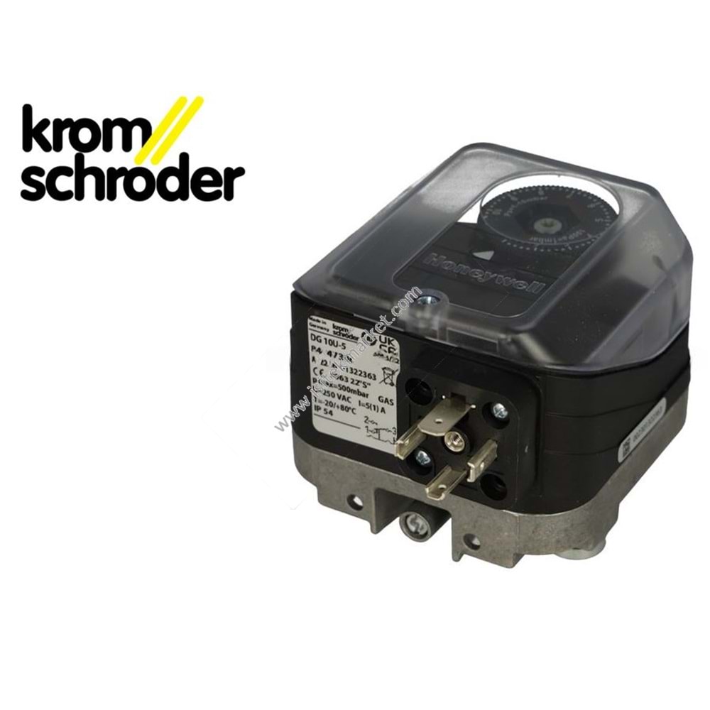 HAVA AKIŞ ANAHTARI KROM SCHRODER DG 10 U-5 84447306