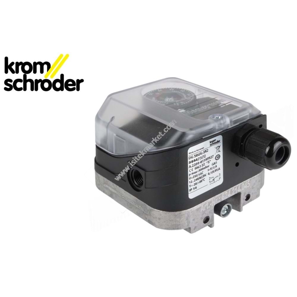 HAVA AKIŞ ANAHTARI KROM SCHRODER DG 50 UG-3K2 84447372