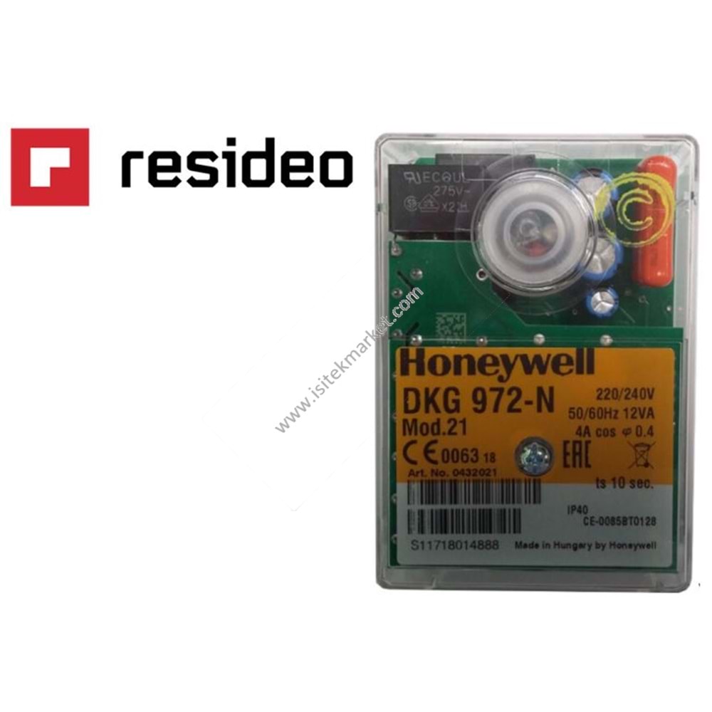BRÜLÖR OTOMATİĞİ SATRONIC MOD 21 HONEYWELL DKG 972-N 0432021U