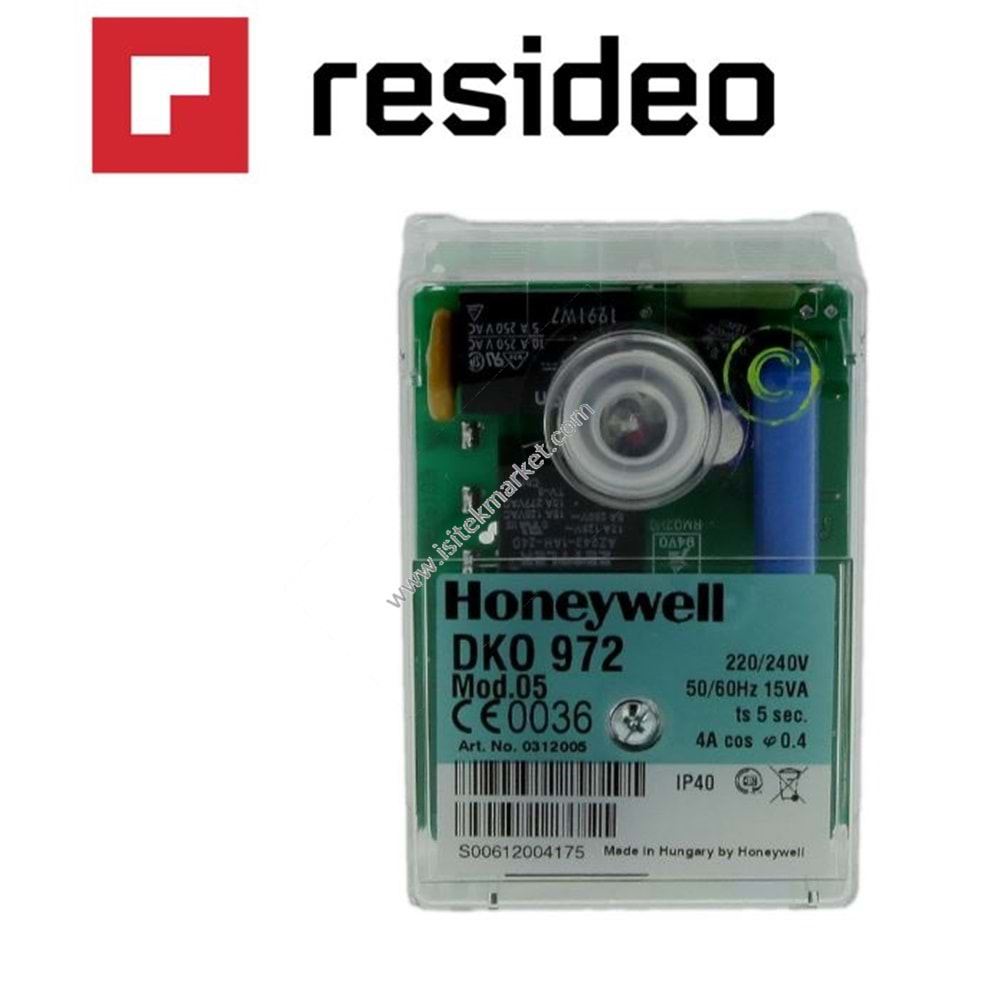 BRÜLÖR OTOMATİĞİ SATRONIC HONEYWELL DKO972 MOD 05