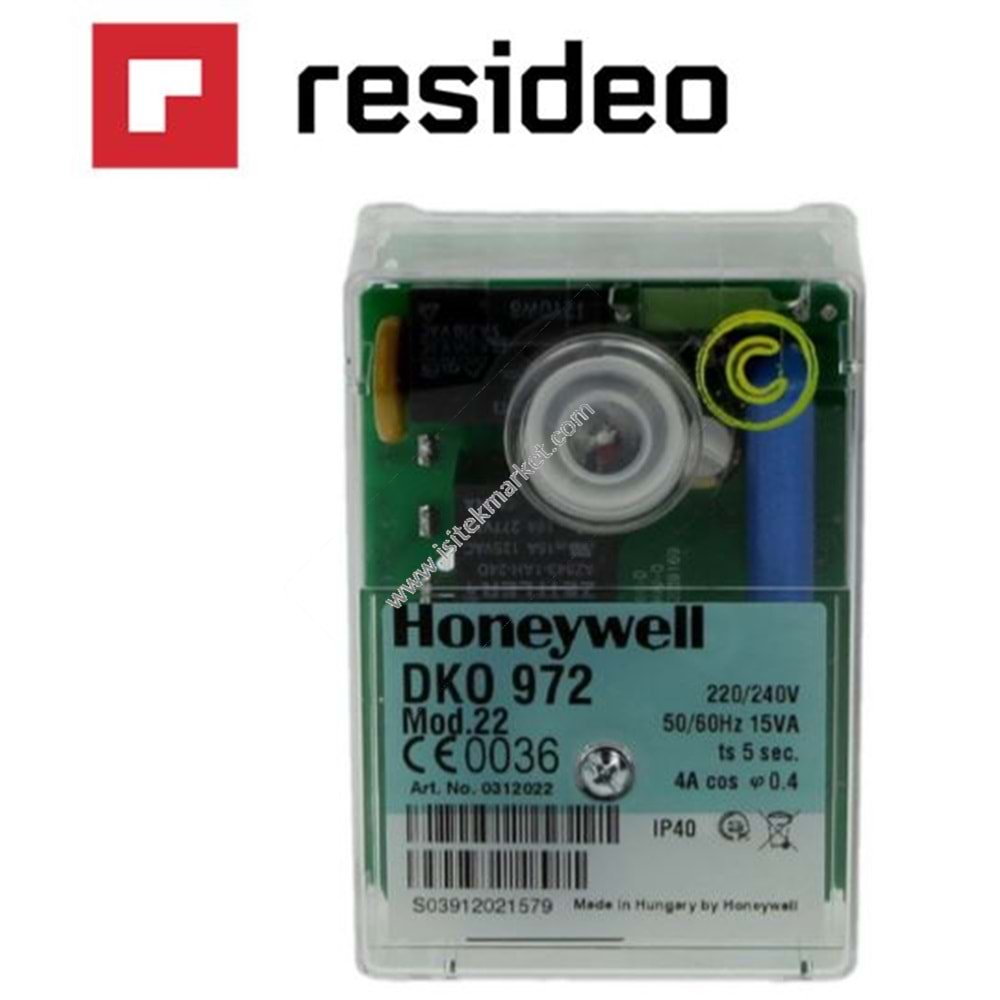 BRÜLÖR OTOMATİĞİ SATRONIC HONEYWELL DKO972 MOD 22