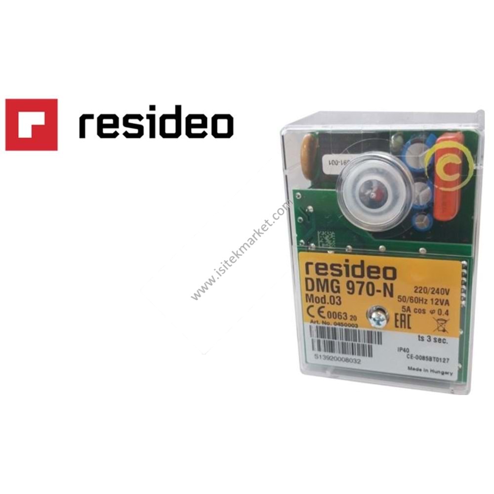 BRÜLÖR OTOMATİĞİ SATRONIC HONEYWELL DMG 970-N MOD 03 CUENOD 65324244