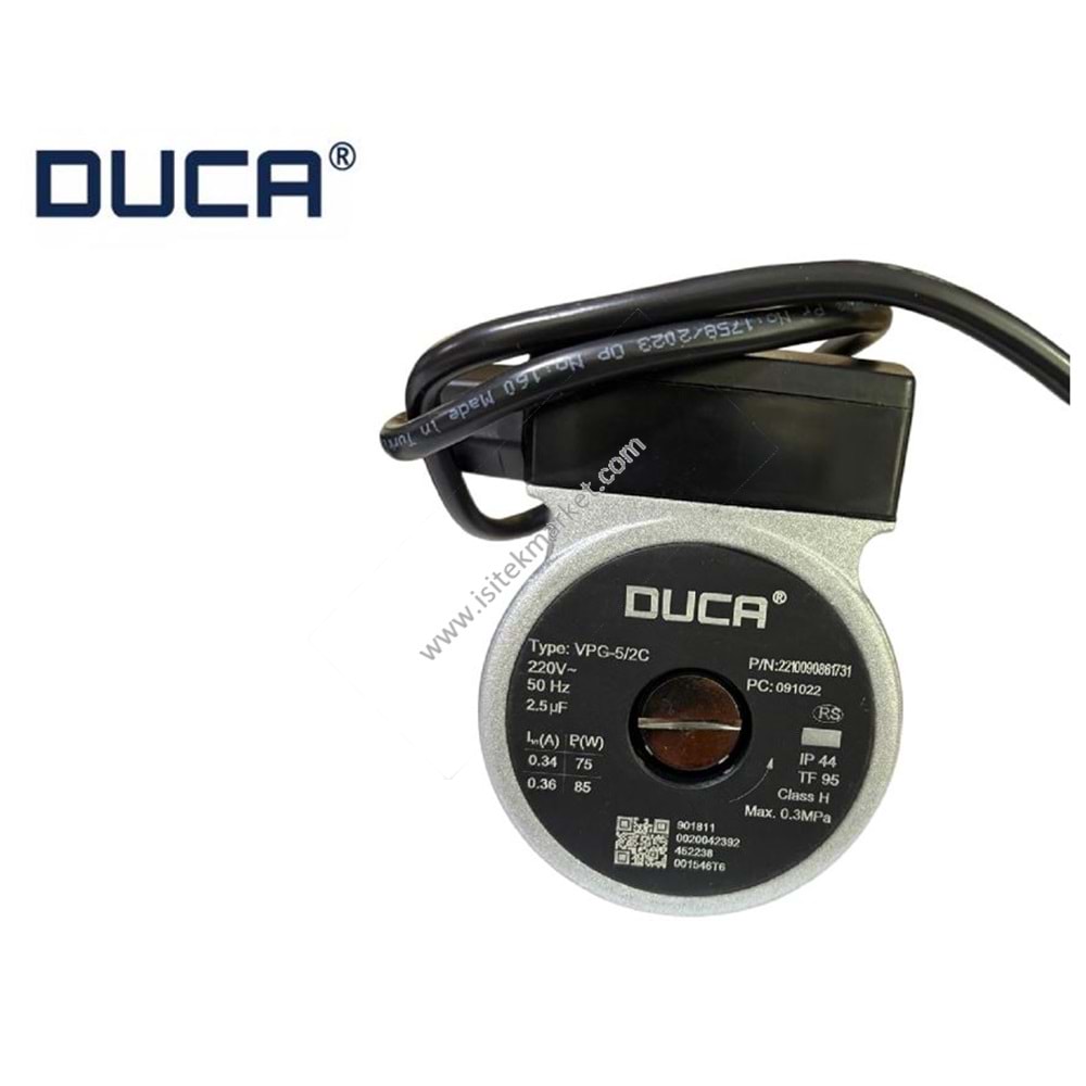 POMPA DC GRUNDFOS TİP MOTOR 15-5 5 KABLO 85W