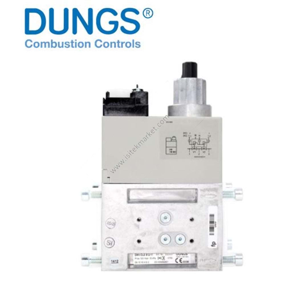 İKİZ SOLENOID VALF DUNGS DMV-DLE 512/11 500 MBAR 220-240V