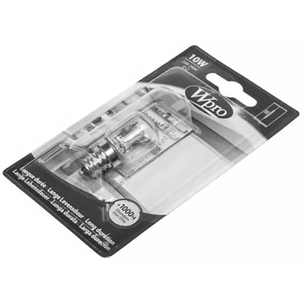 WHİRLPOOL BUZDOLABI LAMBASI 10W E12 484000000980