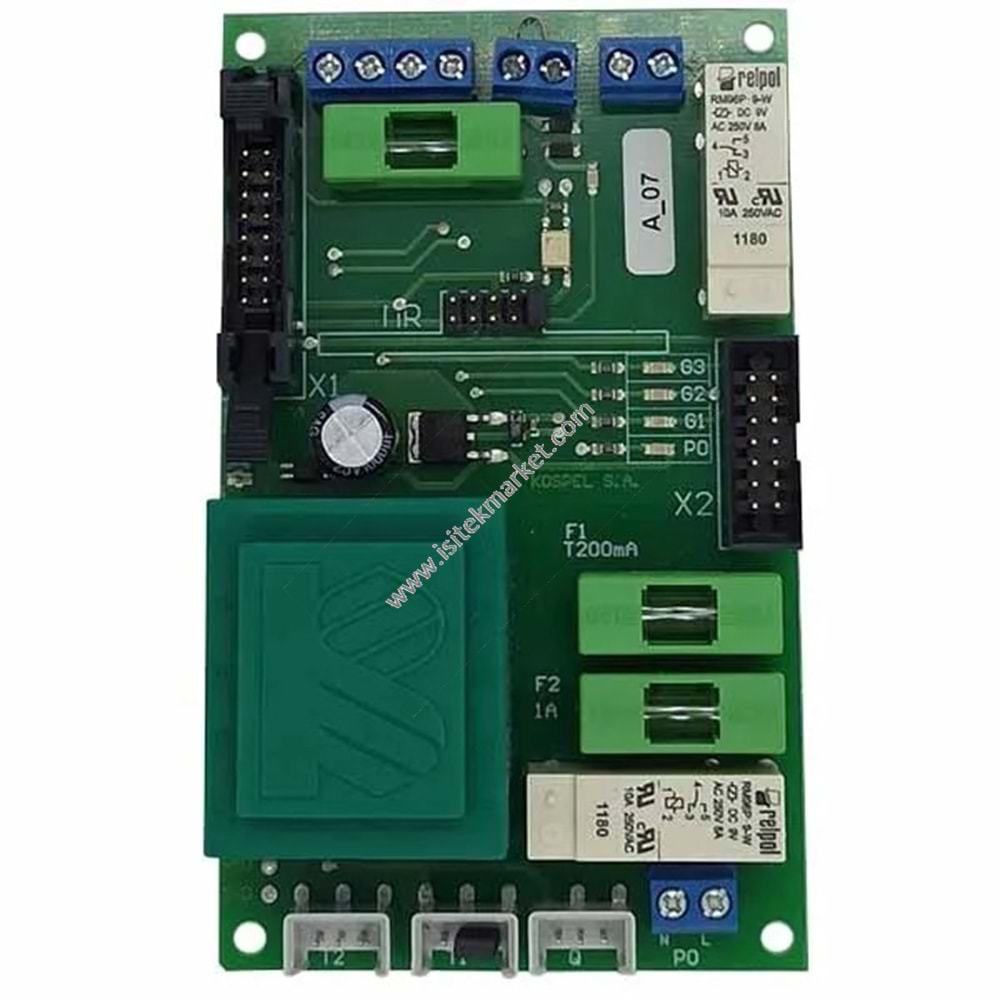 ELEKTRİKLİ KOMBİ KONTROL KARTI KOSPEL 00226 ZIO-012