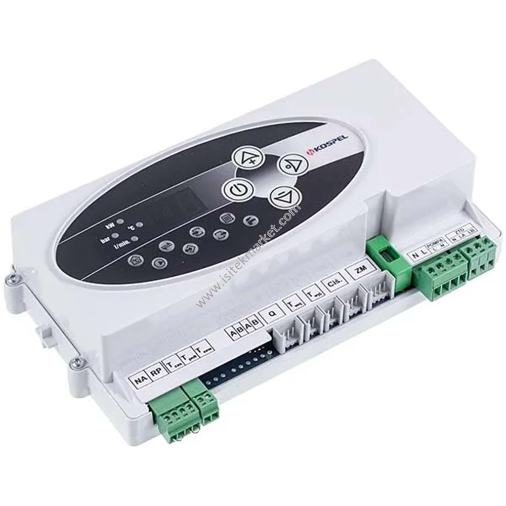 ELEKTRİKLİ KOMBİ KONTROL PANELİ KOSPEL PSK.P12 EKCO.L2M/LN2M 24 KW'A KADAR 02259