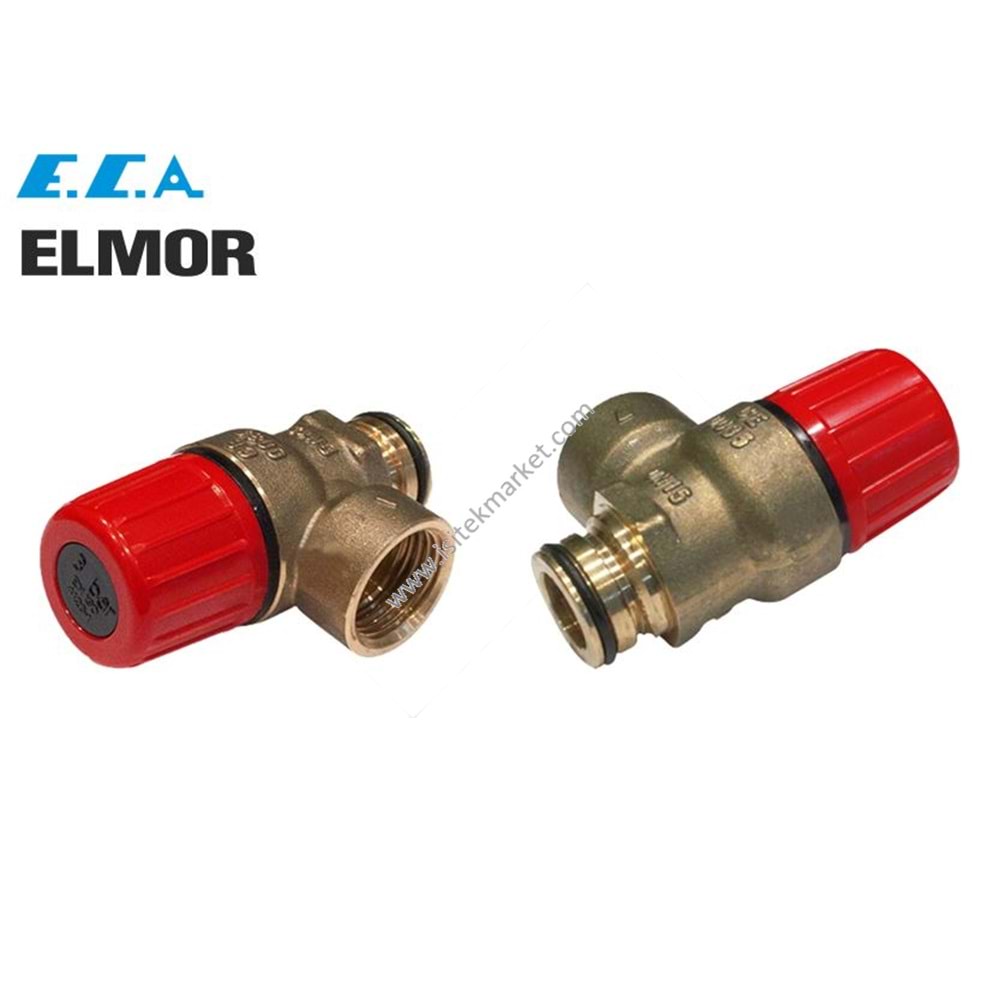 3 BAR EMNİYET VENTİLİ E.C.A ORİNG GEÇMELİ BAXI BAYMAK