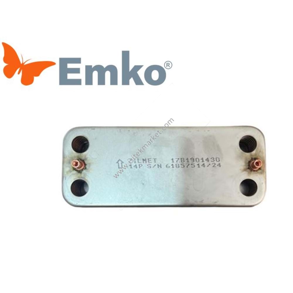 PLAKA EŞANJÖR ZILMET 17B1901430 14 PLAKA EMKO EMKO03502