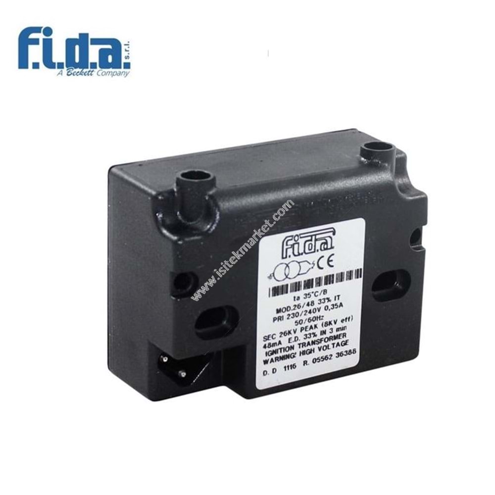 ATEŞLEME TRAFOSU FIDA 26/48 IT %33 230V - EPTB31 - ELE