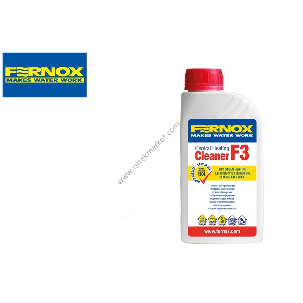 FERNOX TESİSAT TEMİZLEME SIVISI F3 500 ML 57790