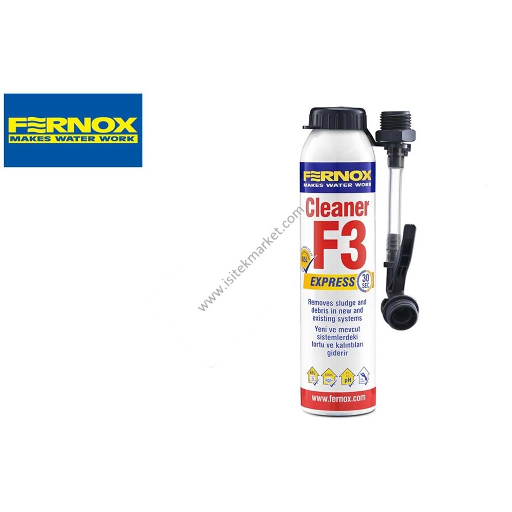 FERNOX TESİSAT TEMİZLEME SIVISI F3 EXPRESS 200 ML 62697