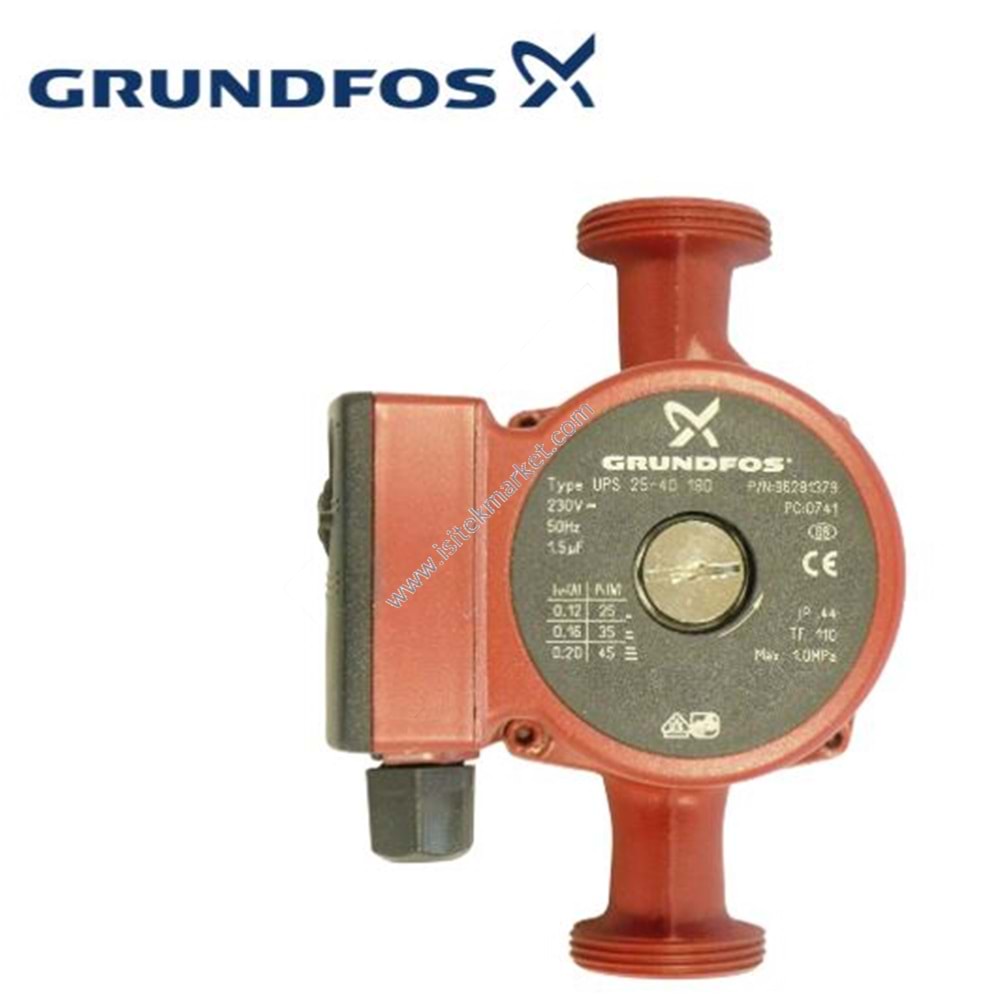 POMPA GRUNDFOS 96281384 UNIVERSAL 25/40 180