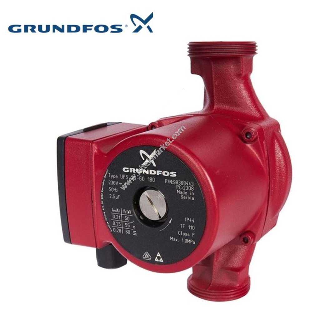 POMPA GRUNDFOS 98368443 UPS 25- 60 180 EU