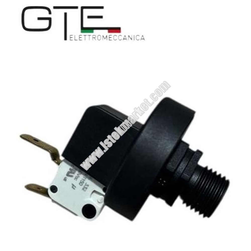 DÜŞÜK BASINÇ SWITCHI GTE DİŞLİ G 1/4