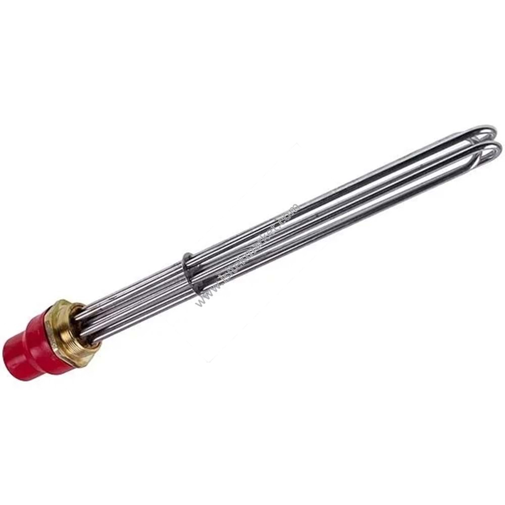 ELEKTRİKLİ KOMBİ REZİSTANSLARI BLOĞU 15KW 220-380V L=485MM SOMUN 2 KOOLWEN