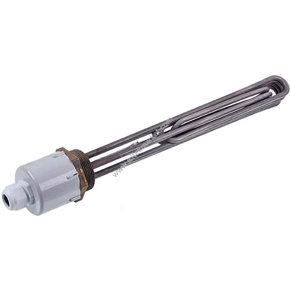 ELEKTRİKLİ KOMBİ REZİSTANSLARI BLOĞU KAWAİ 15 KW 220-380V L=385MM SOMUN 2