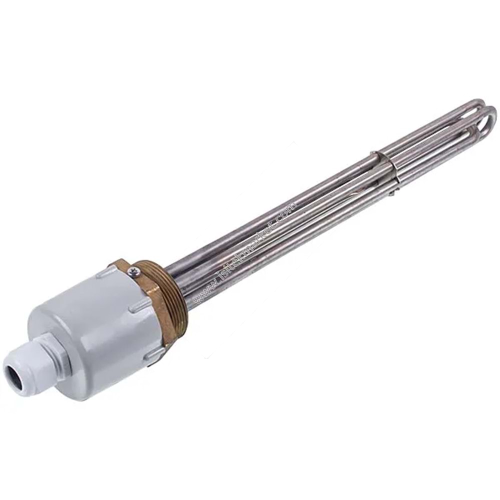 ELEKTRİKLİ KOMBİ REZİSTANSLARI BLOĞU KAWAİ 7,5 KW 220-380V L=340MM SOMUN 2