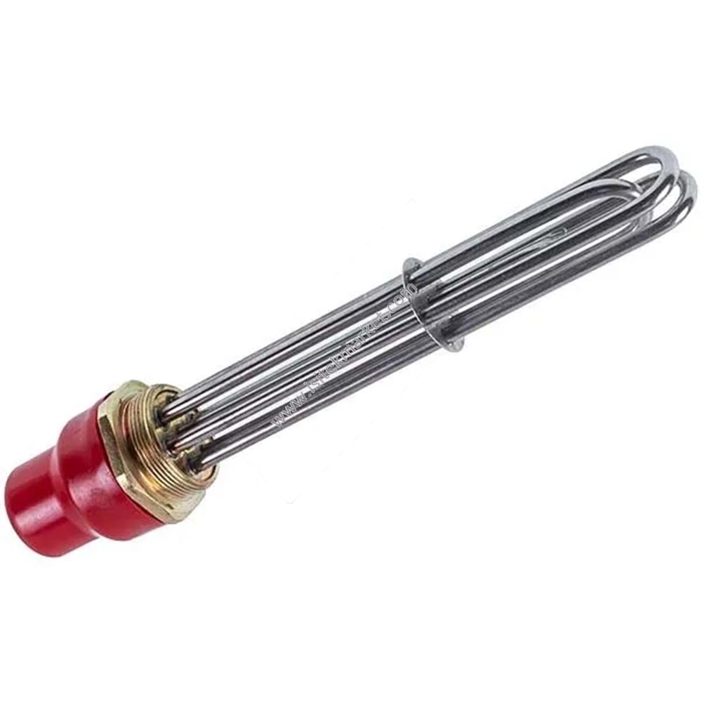 ELEKTRİKLİ KOMBİ REZİSTANSLARI BLOĞU 3KW 220-380V L=290MM SOMUN 2 KOOLWEN