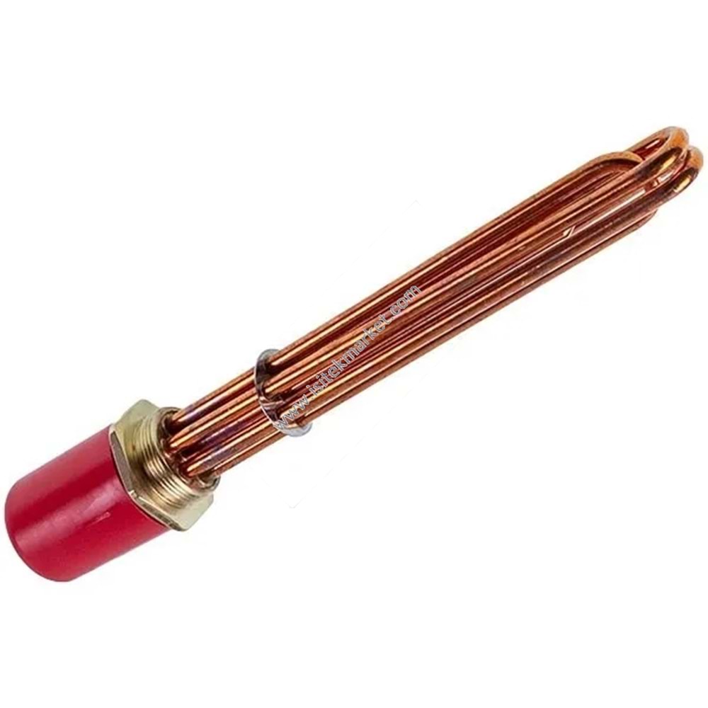 ELEKTRİKLİ KOMBİ REZİSTANSLARI BLOĞU 7,5KW 220-380V L=285MM SOMUN 1 1-2