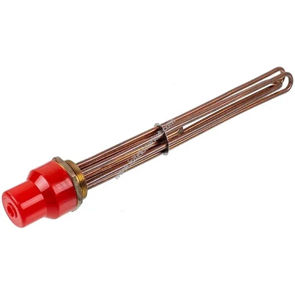 ELEKTRİKLİ KOMBİ REZİSTANSLARI BLOĞU 12KW 220V L=425MM SOMUN 2 SANAL