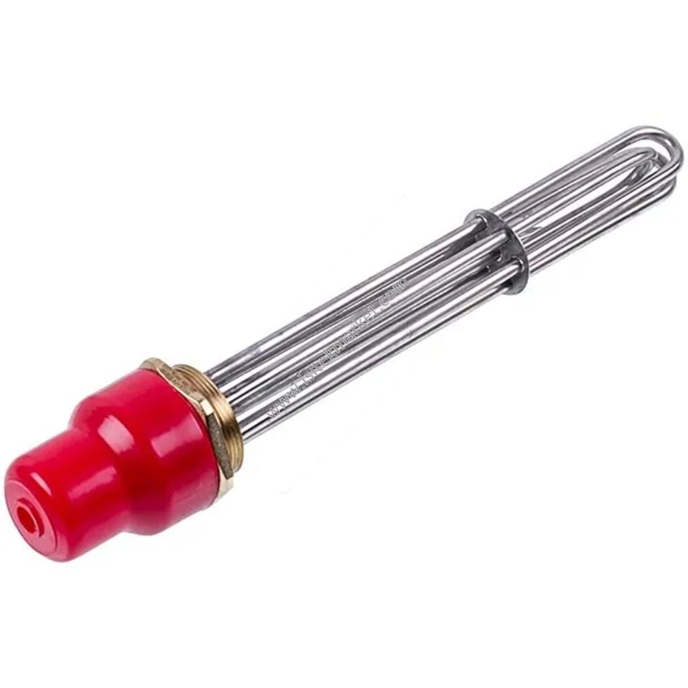 ELEKTRİKLİ KOMBİ REZİSTANSLARI BLOĞU KOOLWEN 9000W 220-380V PASLANMAZ ÇELİK L=330MM SOMUN 2