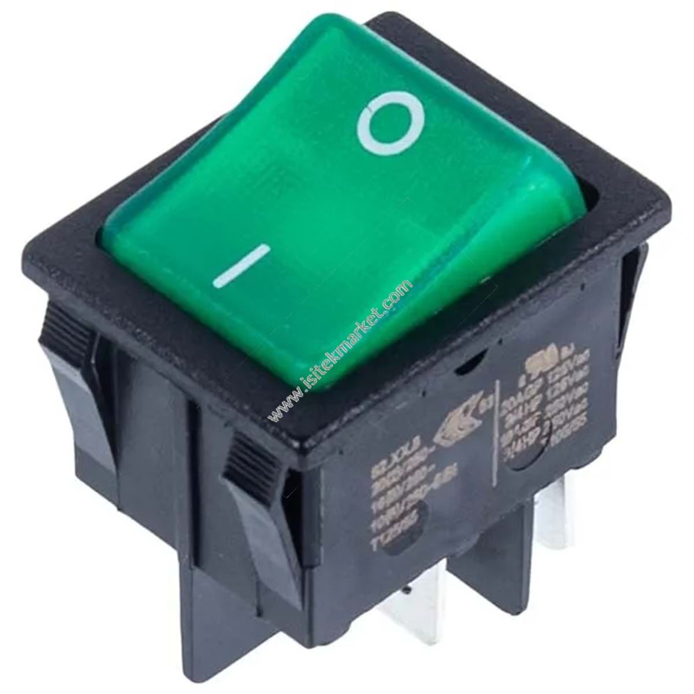 SU ISITICI ANAHTARI (TEKLİ) KCD4 (250V, 16A), 4 KONTAK
