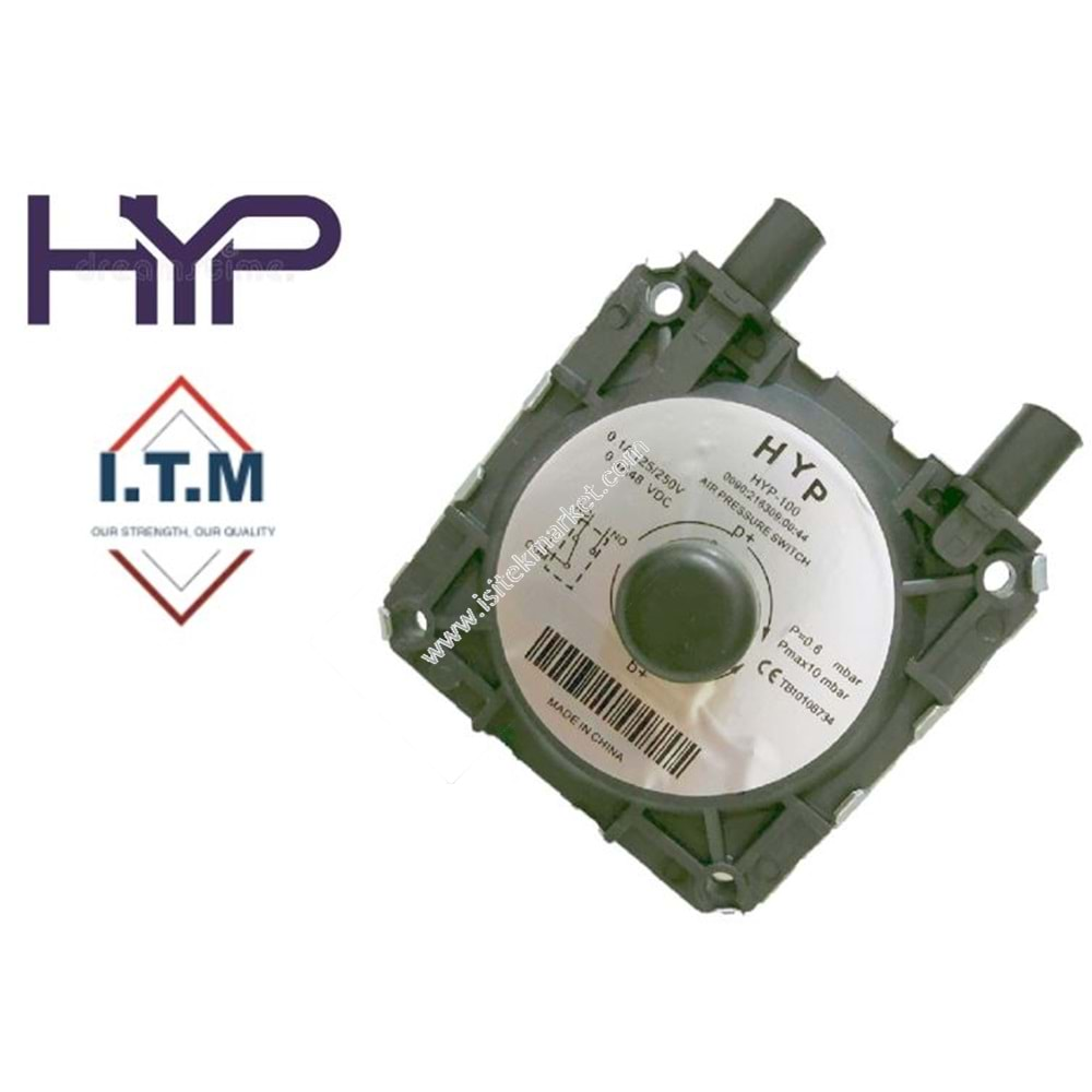 APS HAVA PROSESTATI HYP 0,6MBAR -60/45 BOSCH WORCESTER 87161461380 UNICAL 95000037