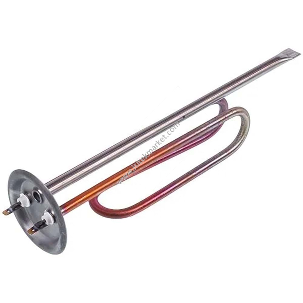 SU ISITICI ELEMANI ZANUSSI \ THERMEX 800W (BAKIR) L=200MM, FLANŞ 72MM (ANOT İÇİN)