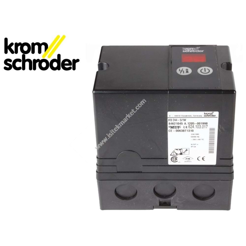 BRÜLÖR KONTROL ÜNİTESİ KROM SCHRÖDER IFD 244 5/1W 84621045
