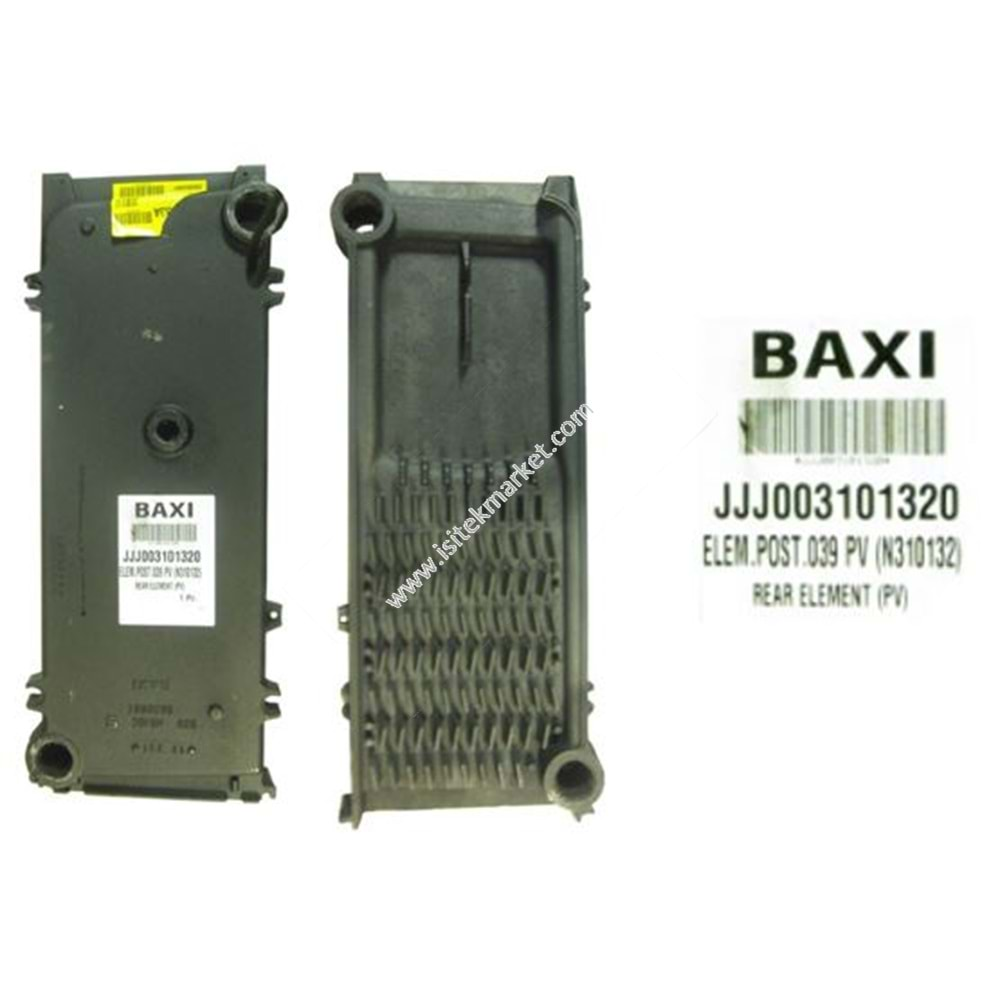 EŞANJÖR ARKA DİLİM PARÇASI BAXI JJJ003101320 3101320 SLIM