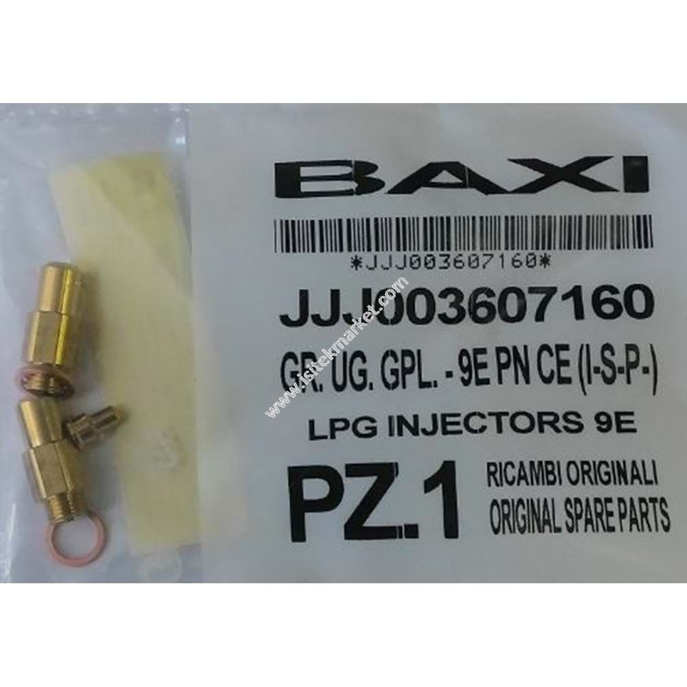 NOZZLE SET BAXI JJJ003607160 SLIM 1.620 IN