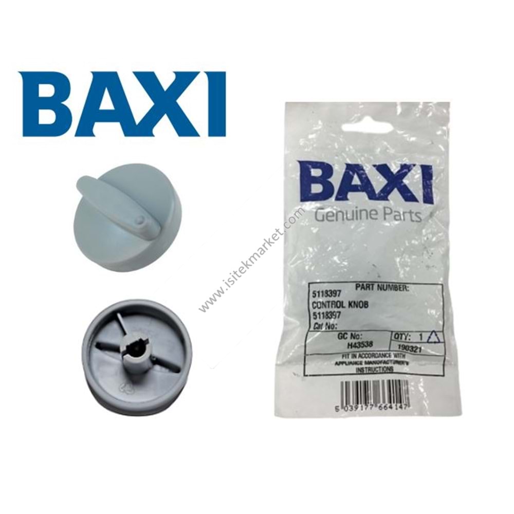 DÜĞME BX 5118397 MAIN POTTERTON DUOTEC COMBI 24 28 33 40 HE A