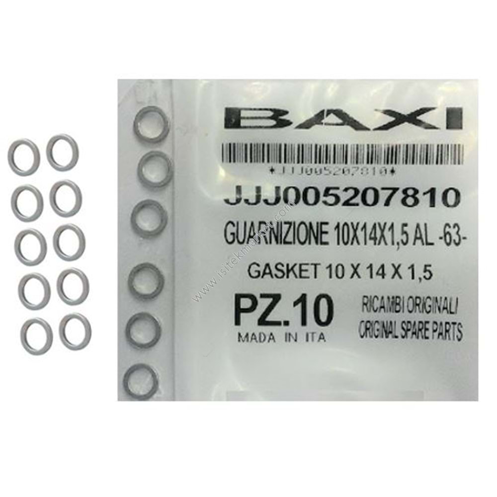 CONTA BX JJJ005207810 10X14X1,5 AL 10 ADET