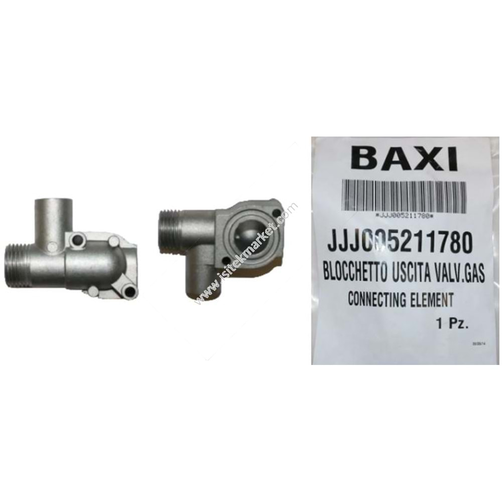 GAS VALFİ ADAPTÖRÜ BAYMAK BAXI JJJ005211780 NUVOLA