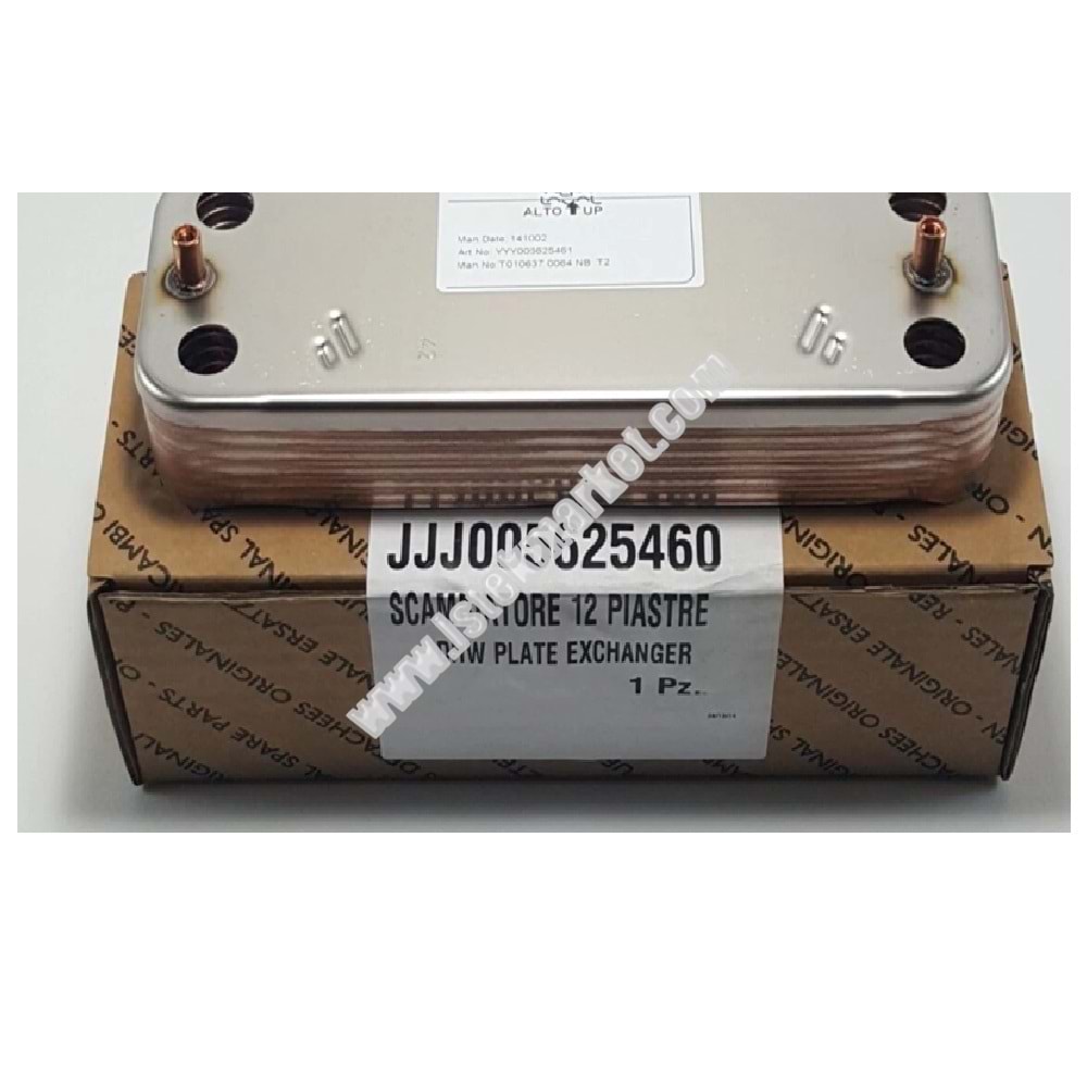 PLAKALI EŞANJÖR 2071201 12PL 178mm - BX JJJ005625460 OCEAN