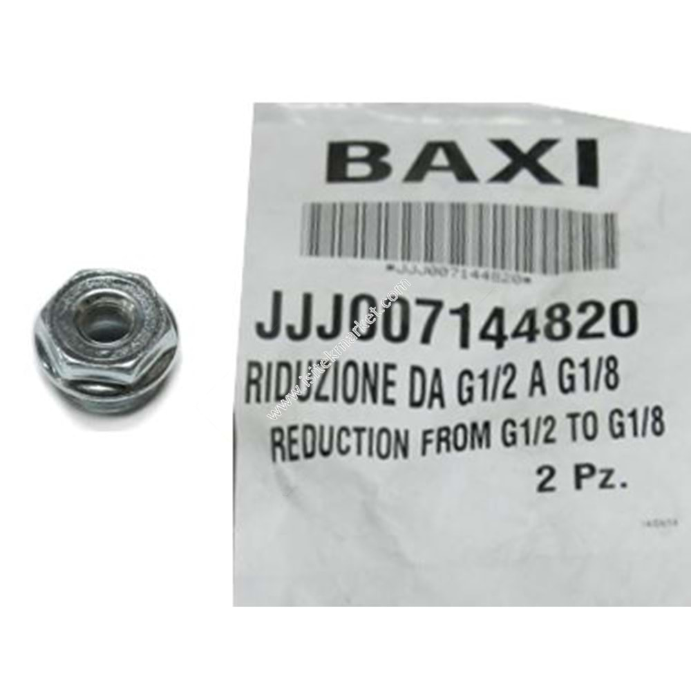 REDÜKSİYON 1/2 DEN 1/8 BAXI JJJ007144820