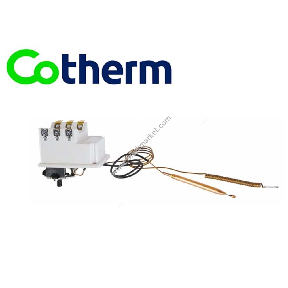 THERMOSTAT COTHERM KBSDP00907 2 SONDA, L450mm, S 90°C TRIPOLAR BSDP